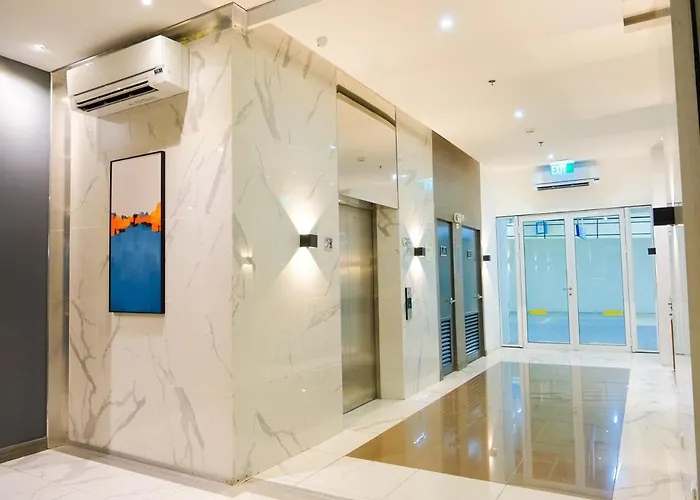 公寓 Kasara Luxe Pasig Near Ortigas And Bgc Pool Netflix Fast Wifi