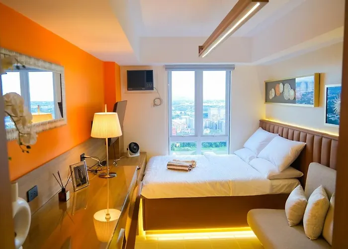 公寓 Kasara Luxe Pasig Near Ortigas And Bgc Pool Netflix Fast Wifi 马尼拉